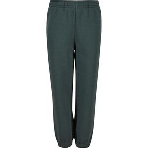 Build Your Brand Childrens/Kids Fluffy Sweatpants / Bottle Green